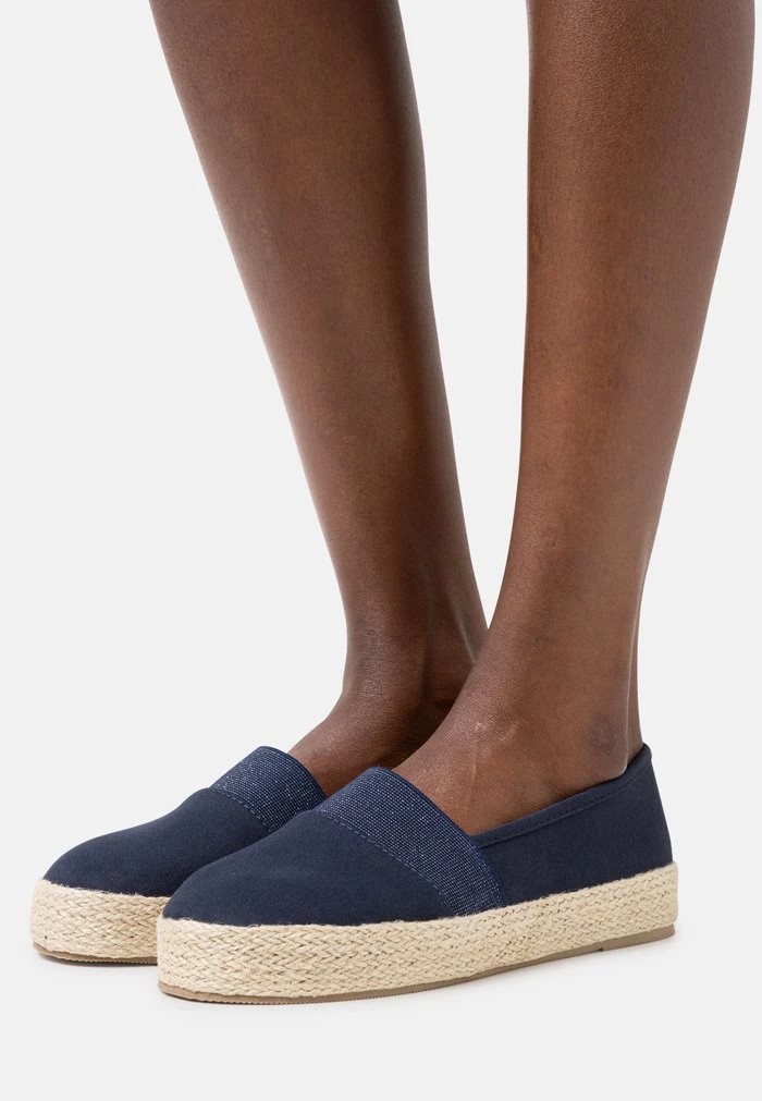 Chaussure Basse ANNA FIELD Anna Field Espadrilles Bleu Marine Femme | FCU-5555977